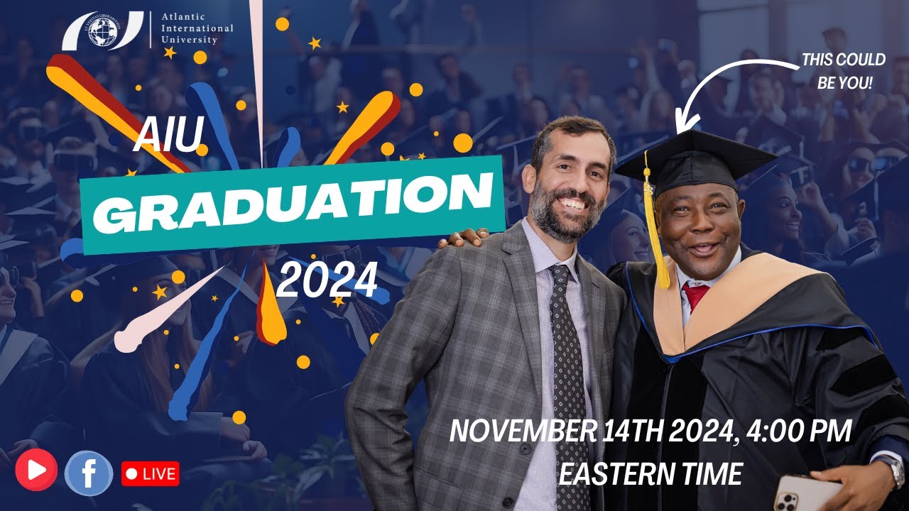 AIU Graduation Ceremony November 2024 - YouTube