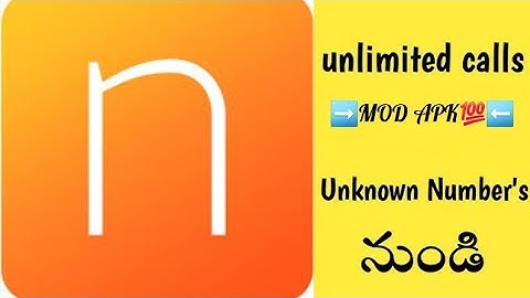 How to call with unknown number in 2024  Free Unlimited calls ➡️TELUGU💯