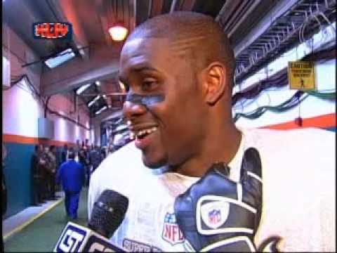 Reggie Bush Post Game Super Bowl Interview