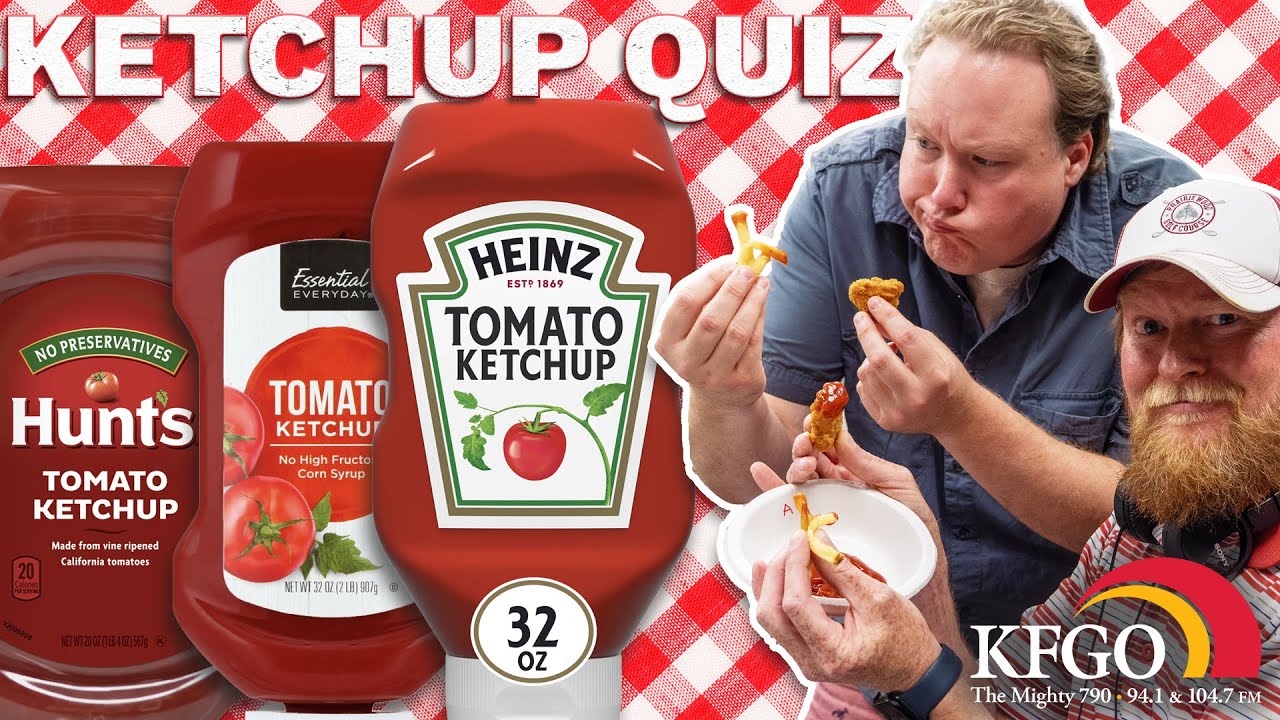 "THE KETCHUP QUIZ" on IT2 KFGO YouTube
