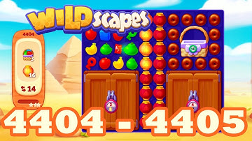 Wildscapes Level 4404 - 4405 HD Walkthrough 3 match puzzle | android | GameGo Game | IOS