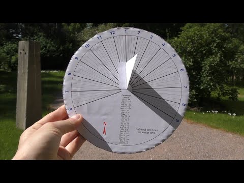 Video: Mistä aurinkokello on tehty?