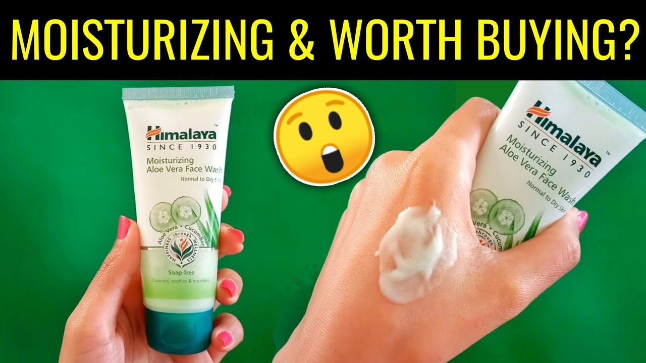 Himalaya Face Wash Himalaya Aloe Vera Face Wash Review YouTube