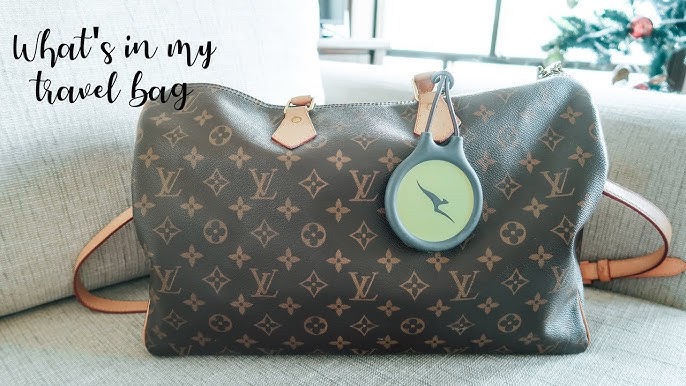 LOUIS VUITTON Speedy 40 Purse #SP0015. Nice condition, slight pink  discoloration on front pocket, shown. Interior…