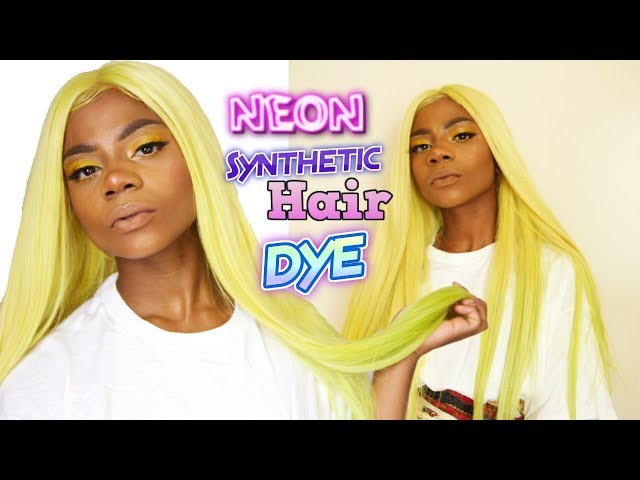 How To Stovetop Dye Synthetic Wigs w Rit DyeMore “Peacock Green