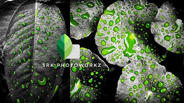 Creative snapseed editing tutorial 2020 / Creative color grading idea 2020 / water drops