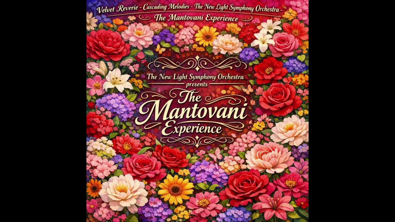 Velvet Reverie- Cascading Melodies-The New Light Symphony Orchestra - The Mantovani Experience -