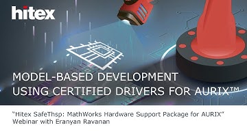 Hitex Webinar SafeThsp MathWorks Hardware Support Package for AURIX