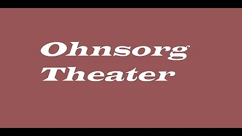 Ohnsorg Theater / Oh, diese Eltern! / 1984