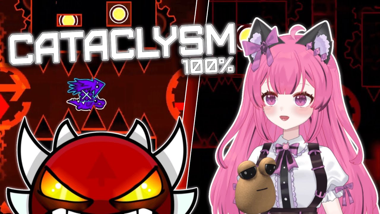 ¡MI PRIMER EXTREME DEMON! Cataclysm 100% [All coins] | Geometry dash