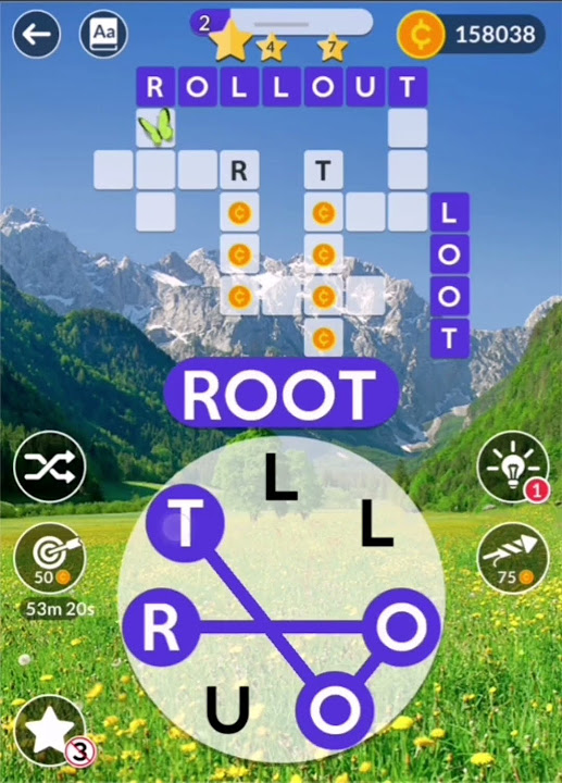 Wordscapes Daily Puzzle MAY 05, 2023 gameplay Answers Solution
