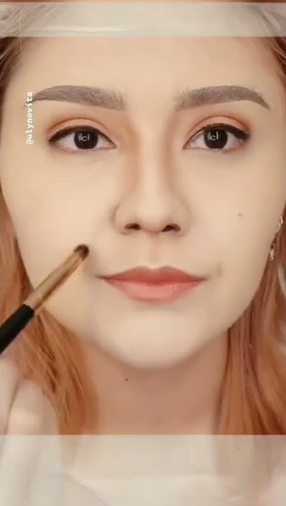 KEREN.! viral wanita bisa rias wajah mirip nagita slavina #shorts #youtubeshorts