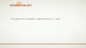 15ME53T-Machine Design-Design of simple machine parts