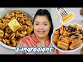 Testing Viral 3-Ingredient Recipes! Mini Pancakes, Churros + More!