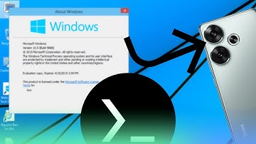 Emulate Windows 10 build 9888 on Android phones with Termux