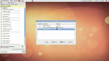 Using Pidgin instant messenger in Ubuntu Linux