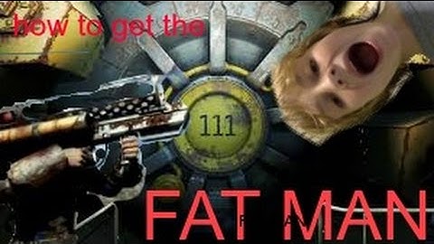 Fallout 4: how to get the Fatman, 10 minutes away from vault 111
