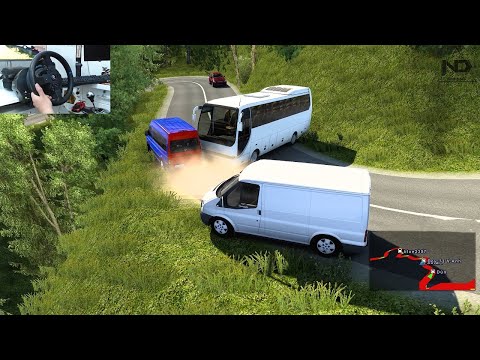 Video ETS2 Online - Ford Transit Cùng Hội Xe 16 Chỗ Đi Đường... - youtube
