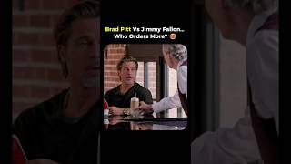 Brad Pitt Takes on Jimmy Fallon in Food Challenge 😳