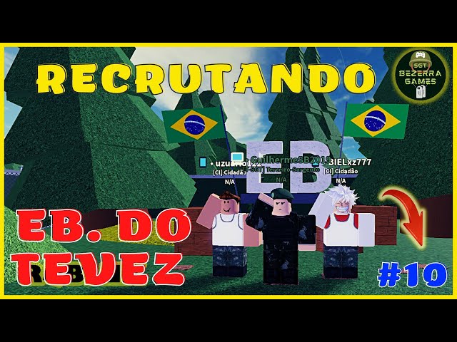 Como ganhar dinheiro no E.B do Tevez ( Exército Brasileiro ) 