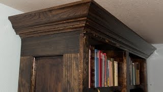 Our bookcase build video was getting too long so I thought I would go ahead and make the staining of the bookcase its own video.