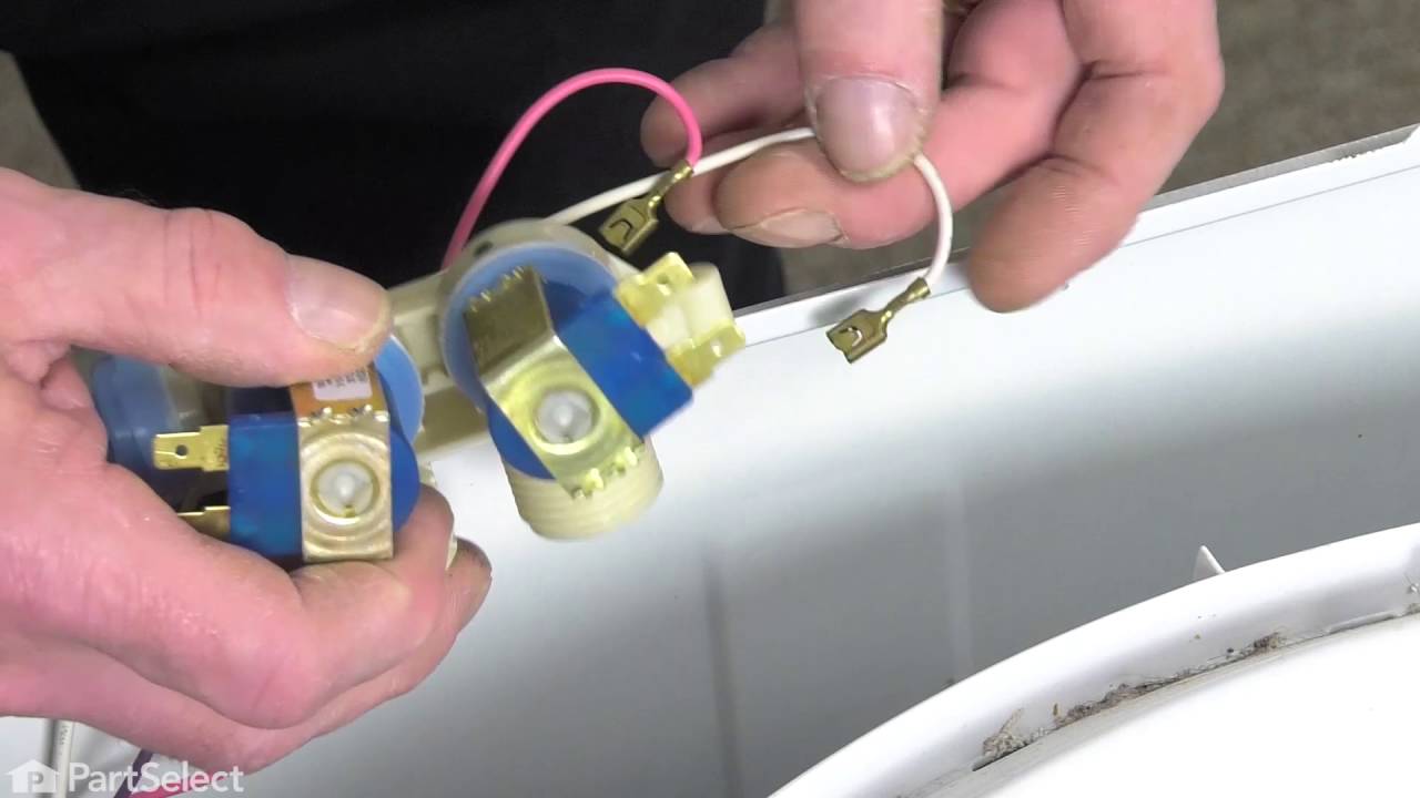 Washing Machine Repair Replacing the Water Valve (Whirlpool Part