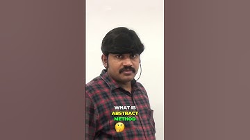 Abstract Class: Definition, Method, and Implementation Explained #shorts