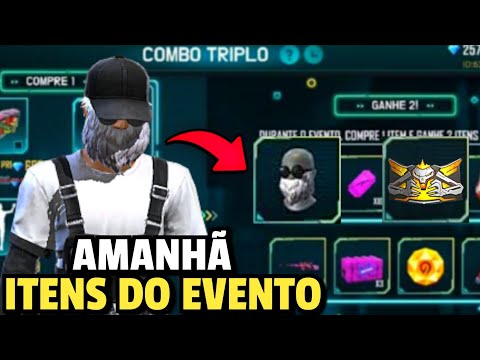 Garena Free Fire - CHEGOU! 🔥🔥🔥 O Combo Triplo está disponível com  estilos para suas combinações mais brabas 😎✨