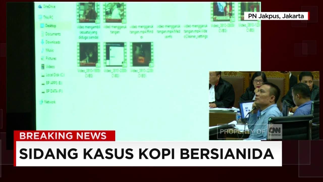 Jaksa Pertanyakan Sumber Data Rekaman CCTV Saksi Ahli Jessica