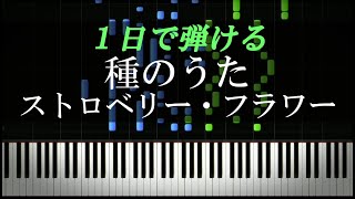 種のうた / ストロベリー・フラワー『ピクミン2』CMソング【ピアノ初心者向け・楽譜付き】