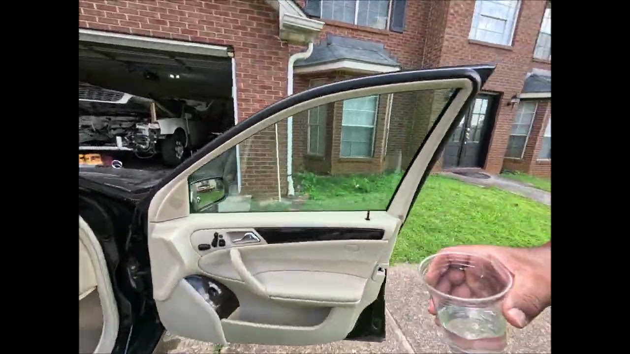 How to check front sun roof drains