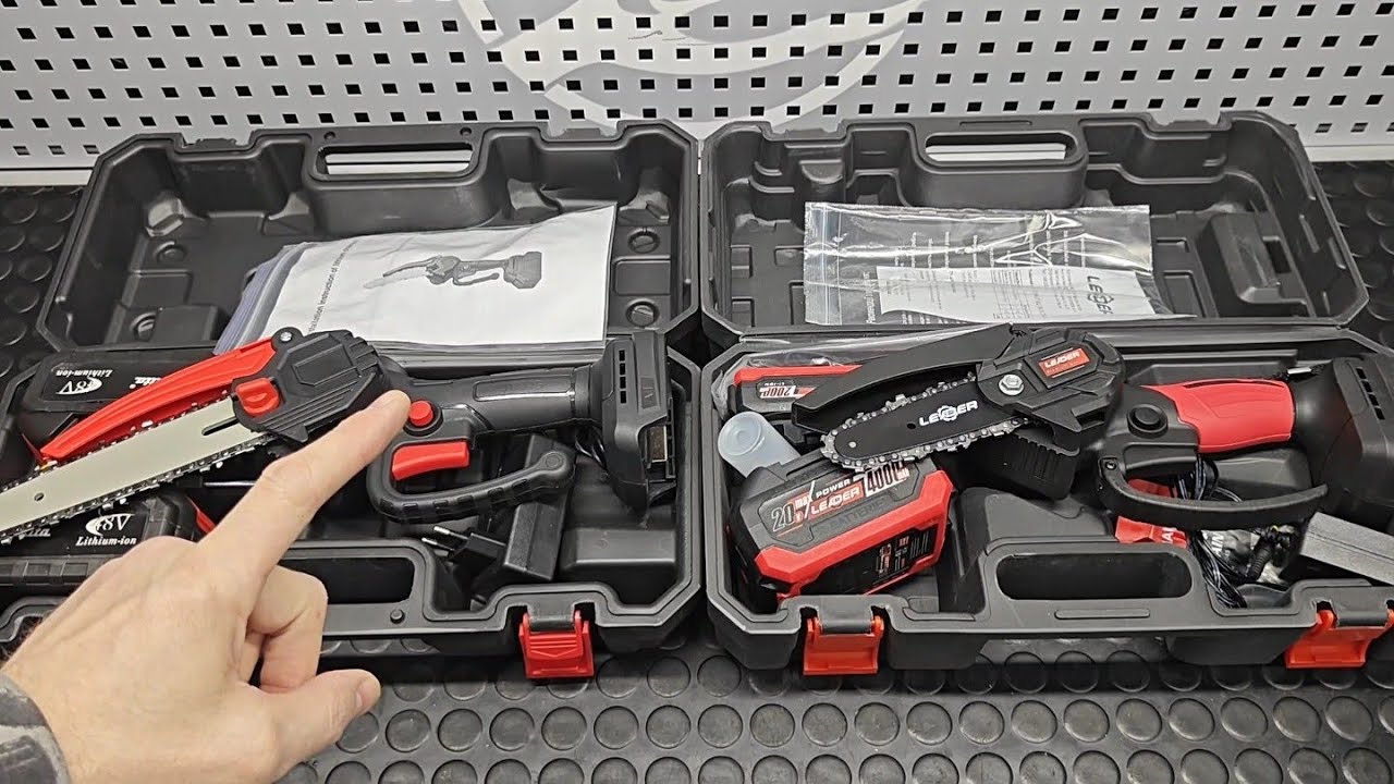 акумуляторна міні пила LEADER. Як не купити підробку?👎