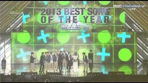 [ENGSUB] 131114 Melon Music Awards "Song Of The Year" Category : EXO Winning Speech