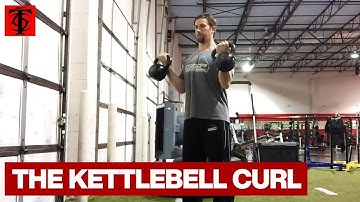 Standing Kettlebell Biceps Curl