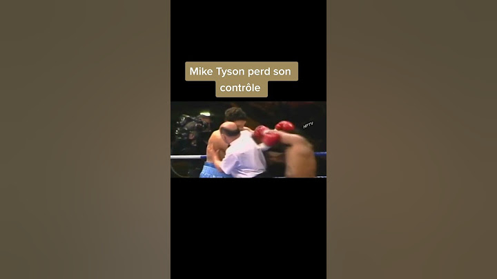 Mike Tyson perd son contrôle #miketyson #loosecontrol #viral #boxing
