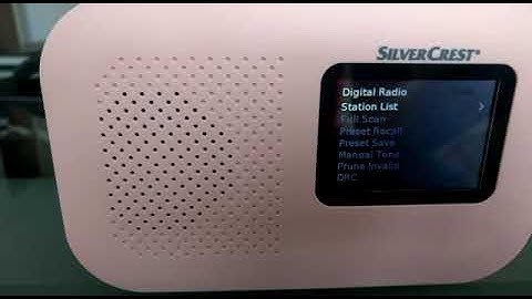 Silvercrest DAB+ radio