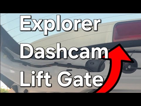 2018 Ford Explorer Rear Dash Cam Wire: How I Routed it through the ...