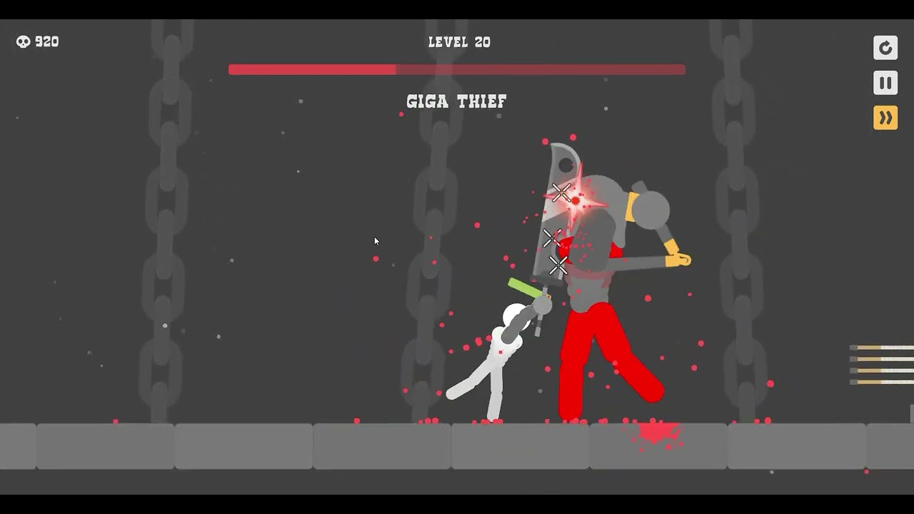 Stickman Combat Gameplay | Giant Boss Showdown