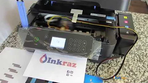 how setup epson xp4100 or xp4105 chipless with continuos ink supply system (CISS)