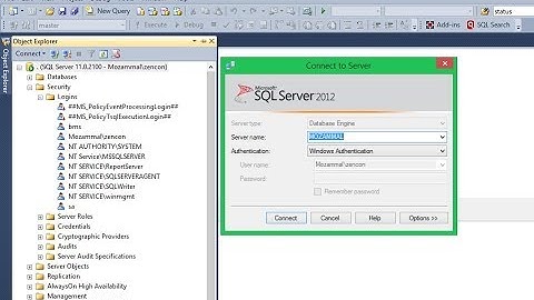 ENABLE/DISABLE WINDOWS AUTHENTICATION LOGIN IN MSSQL|| XAMARIN IT