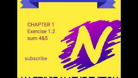 #NasrinsMathsTuition#SetsRelationsFunctions             11th maths\\exercise 1.2\\sum 4&5
