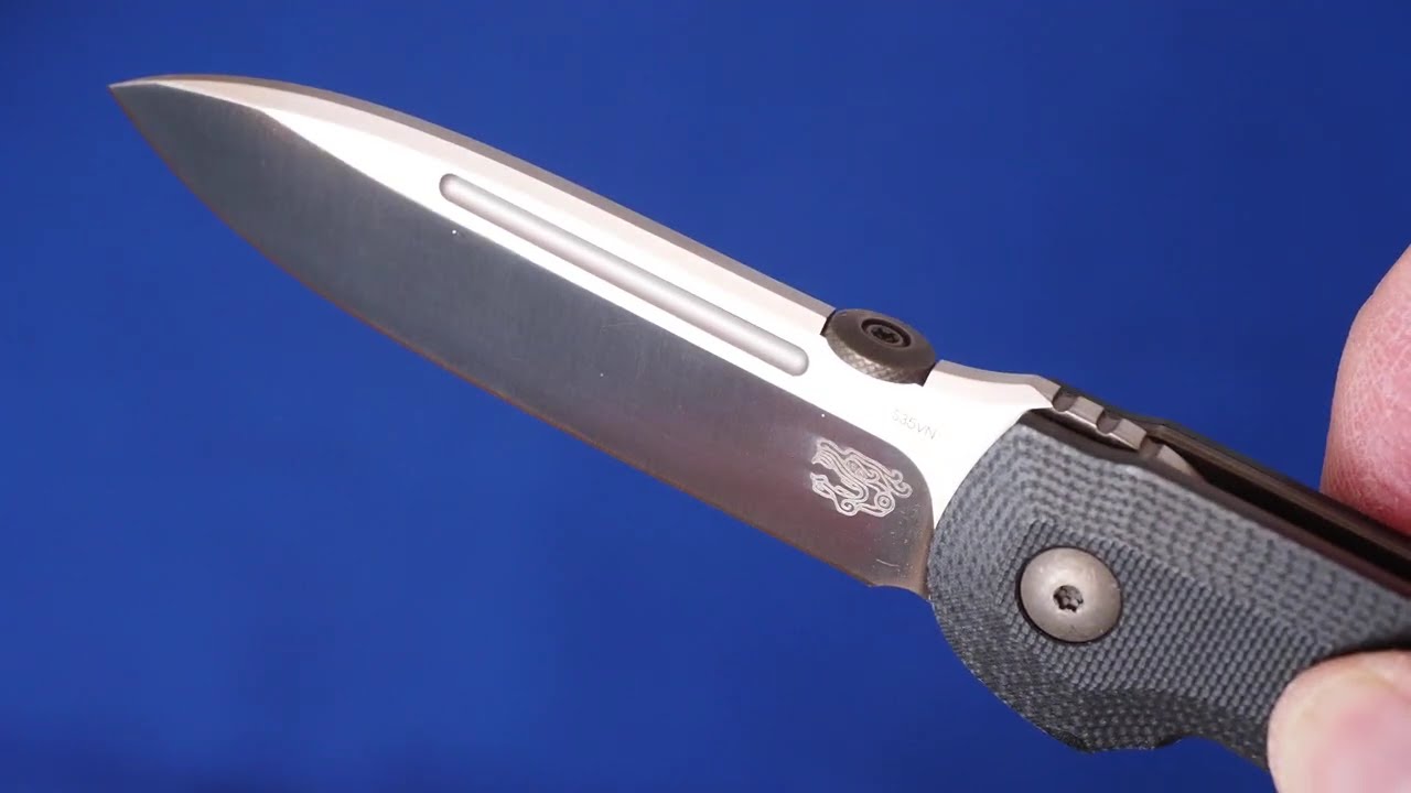 Нож Bob Terzuola Compact Tactical Folder Black