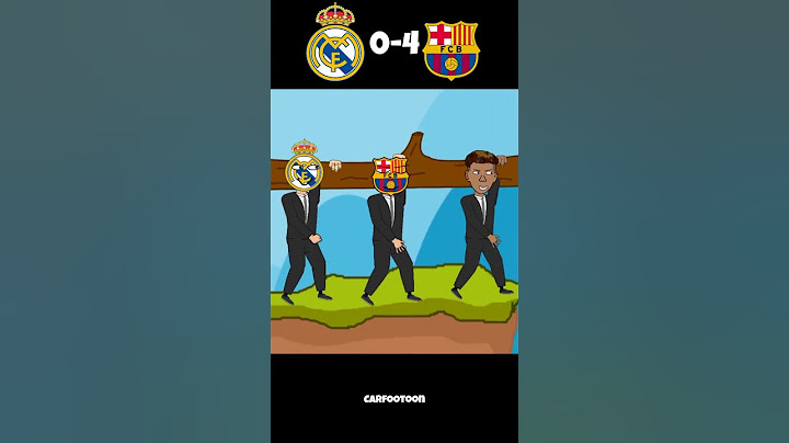 Highlights of real madrid vs barcelona 0-4 😅⚽️❤
