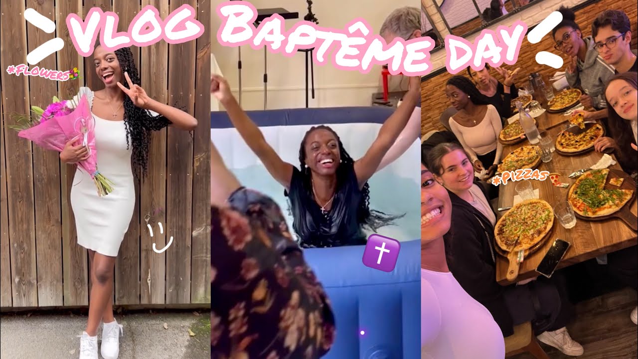 Vlog baptême day💗✝️/Témoignage🫶🏾/Sortie(laser game, pizzas)🔥
