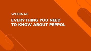 Webinar: Everything You Need to Know About Peppol