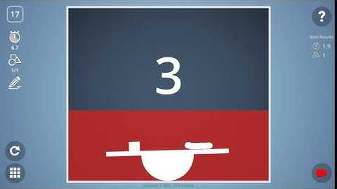 Check out how I solved level 17 in Brain It On! #BrainItOn