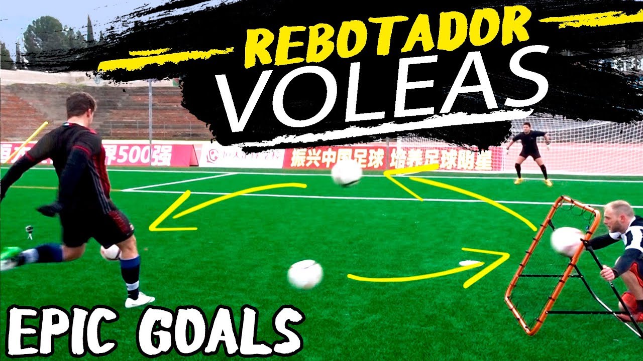 RETO DE FÚTBOL ⚽ REBOTADOR con VOLEAS – EPIC GOALS [ANRHIIT] 