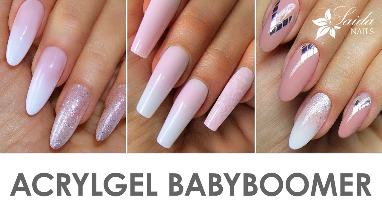 Acrylgel Polygel Light Pink Saida Nails