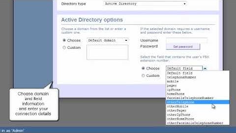 TIM Enterprise: Active Directory synchronisation