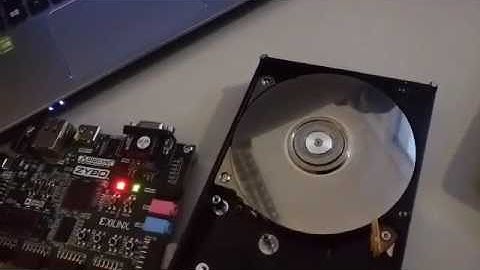 Rotating old HDD using Xilinx ZYBO (Embedded System) Ambasa Aklilu